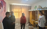 黨委委員、副院長(zhǎng)田迎春督查學(xué)院來華留學(xué)生疫情防控和線上學(xué)習(xí)